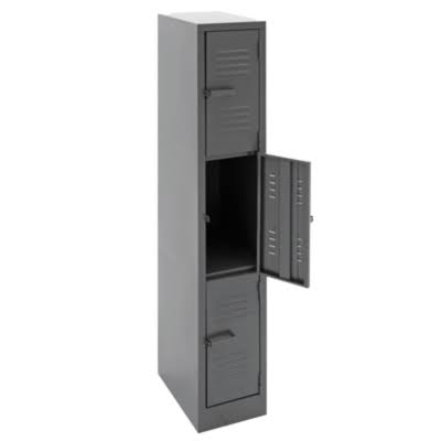 Three Compartment locker